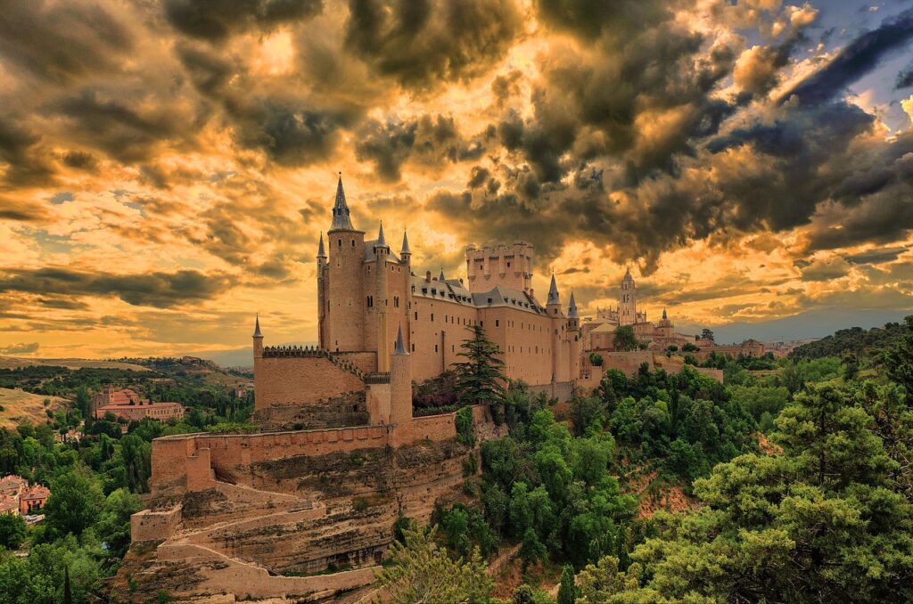 Spanje en Portugal in Europa